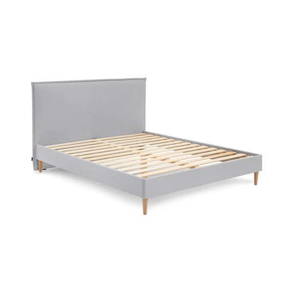 Helehall polsterdatud kaheinimesevoodi 160x200 cm Sary - Bobochic Paris
