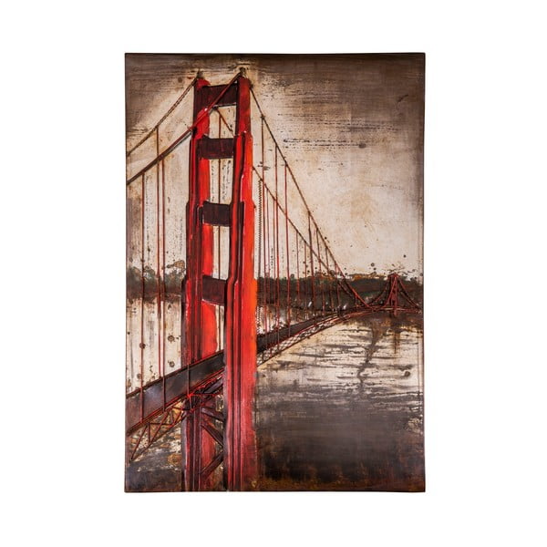 Metallist silt San Francisco, 80 x 120 cm - Antic Line