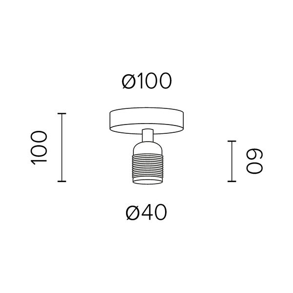 Must/kuldne laevalgusti ø 4 cm Uno - Sotto Luce-image-4