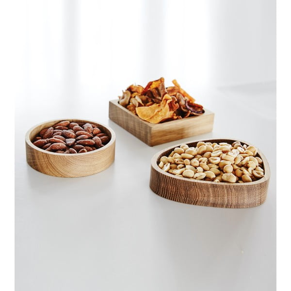 Dekoratiivne puidust hoiukast ø 11x3 cm Circle S - LIND DNA-image-3