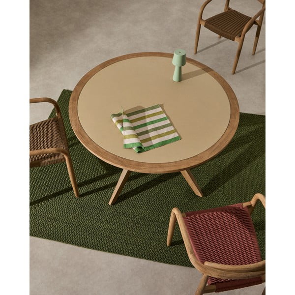 Ümmargune söögilaud ø 120 cm Julieta - Kave Home-image-1