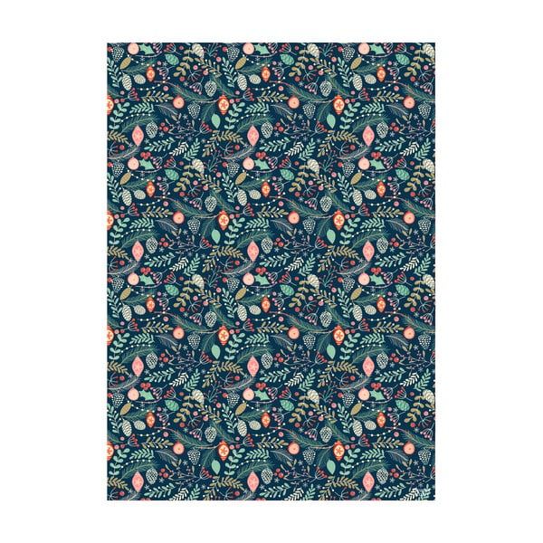 5 lehte pakkepaberit, 50 x 70 cm Baubles and Berries - eleanor stuart-image-1