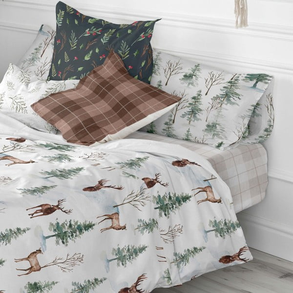 Puuvillane lina, 140 x 200 cm Mystical Winter - Happy Friday Basic-image-3