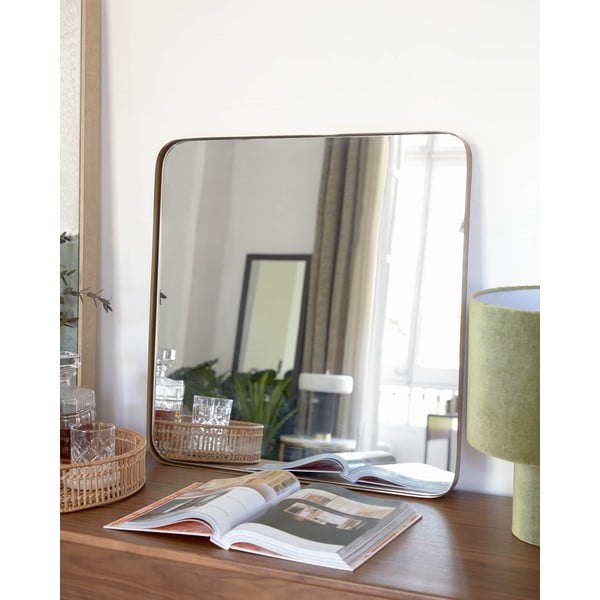 Seinapeegel 60x60 cm Marco - Kave Home-image-1