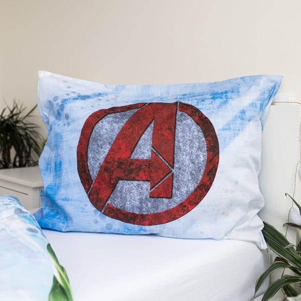 Laste puuvillane voodipesu Heroes, 140 x 200 cm Avengers - Jerry Fabrics-image-3