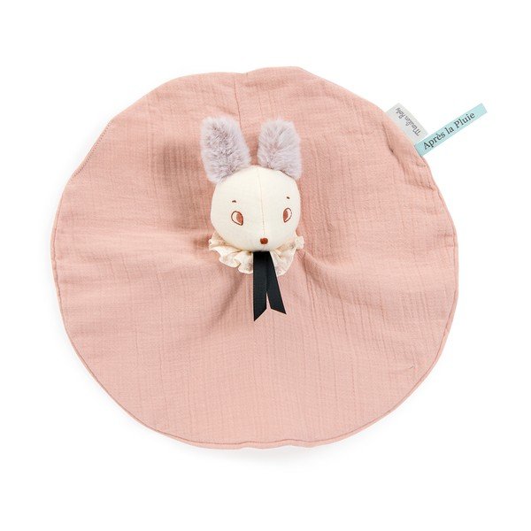Roosa kaisutekk Mouse Brume - Moulin Roty-image-1