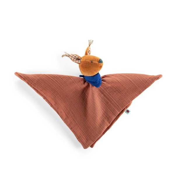 Orgaanilisest puuvillast kaisutekk Squirrel - Moulin Roty-image-1