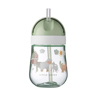 Valge-heleroheline tritaanist beebitass 300 ml Little farm - Mepal