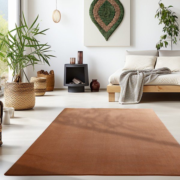 Pruun pestav vaip 60x110 cm Sky - Ayyildiz Carpets-image-1