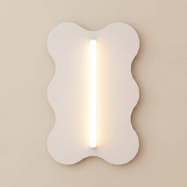 Valge metallist seinalamp KLOVER - Thoro-image-2