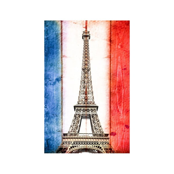 Obraz Pyšná Eiffelovka, 45x70 cm
