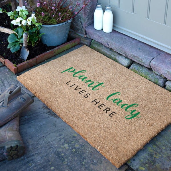 Uksematt 60x90 cm Plant Lady Lives Here - Artsy Doormats-image-2