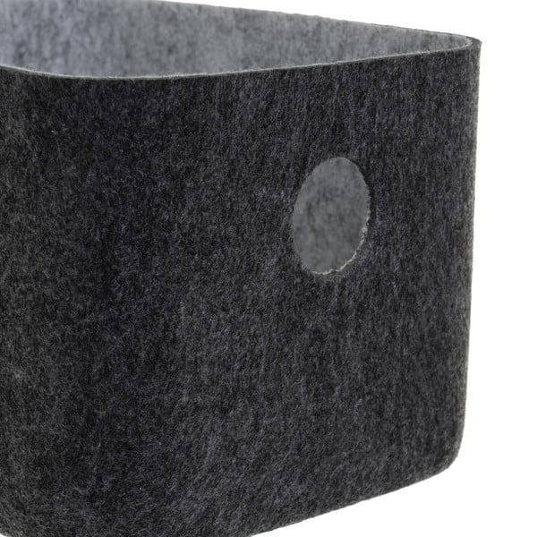 Riidest korvid 4tk komplektis 36x27x16 cm - Casa Selección-image-2