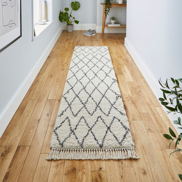 Kreem koridorivaip 60x230 cm Boho - Think Rugs-image-1