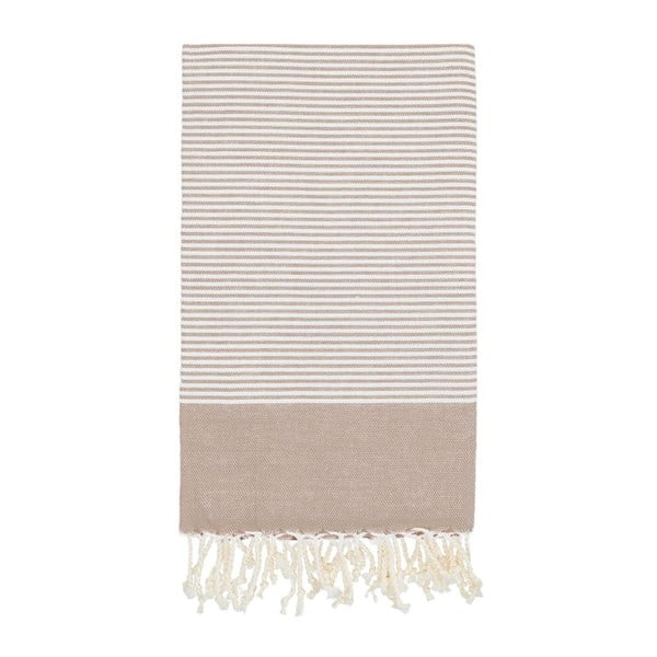 Hammam osuška Side Beige, 100x180 cm