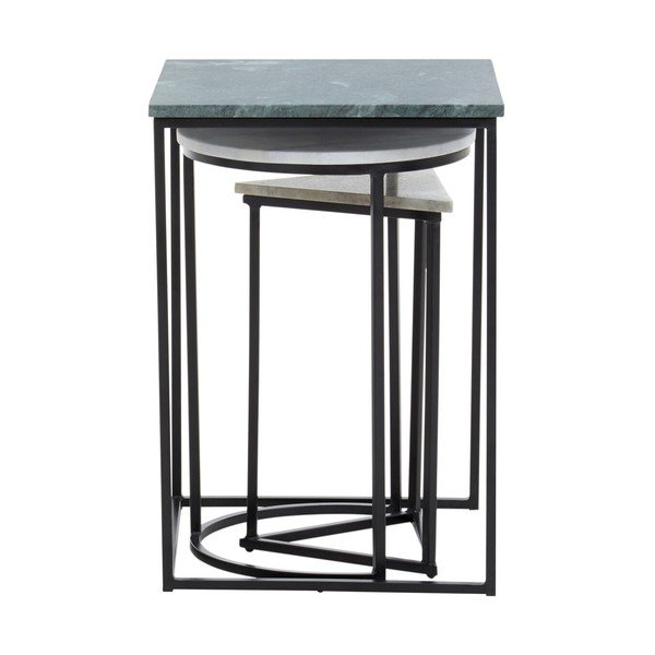 Abilauad komplektis 3 tk marmorist pealispinnaga 40x40 cm Mandoli - Premier Housewares