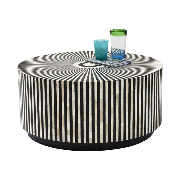 Odkládací stolek Kare Design Electra, ⌀ 75 cm-image-3