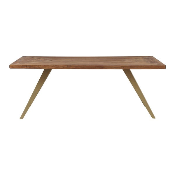 Jídelní stůl s deskou z akáciového dřeva Kare Design La Cruz, 200 x 100 cm