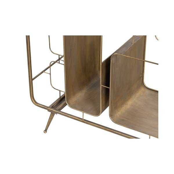 Metallist veiniriiul messingist 6 pudelile, 87x80,5 cm Capo - WOOOD-image-3