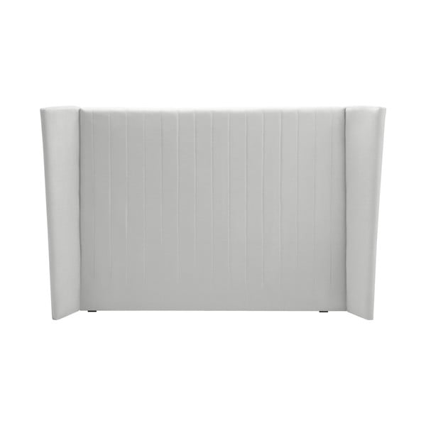 Čelo postele ve stříbrné barvě Cosmopolitan Design Vegas, 200 x 120 cm