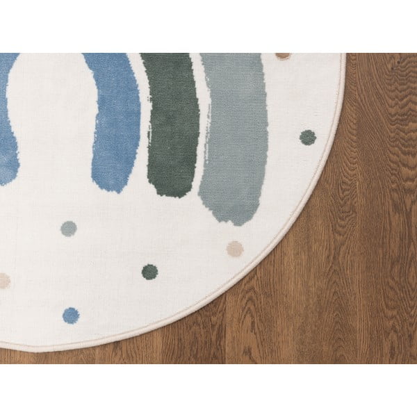 Roheline-elevandiluu värvi laste vaip ø133 cm Joyful Mint - FD-image-3