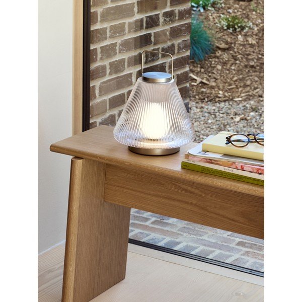 Klaasist LED-laualamp ø24x28 cm Tou - Hübsch-image-3