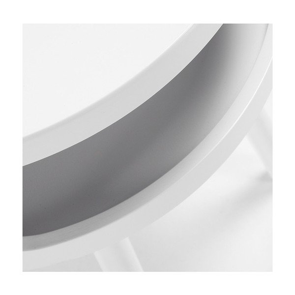 Valge kohvilaud koos hoiuruumiga Bruk - Kave Home-image-3