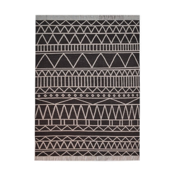 Šedo-krémový vlněný koberec The Rug Republic Canton, 230 x 160 cm