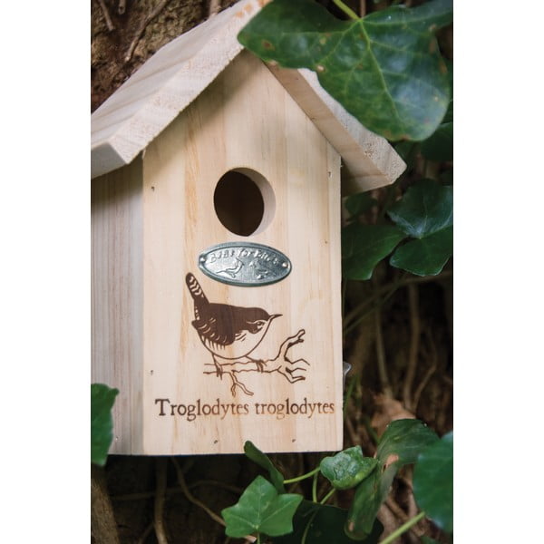 Linnumaja valmistatud massiivne mänd Troglodytes - Esschert Design-image-1