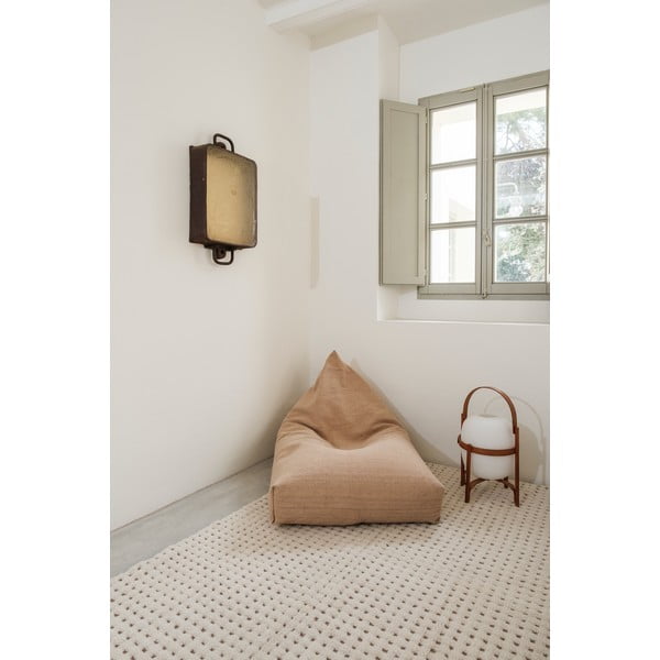 Beež pestav/käsitsi kootud villane vaip 170x240 cm Unexpected Wool - Lorena Canals-image-3