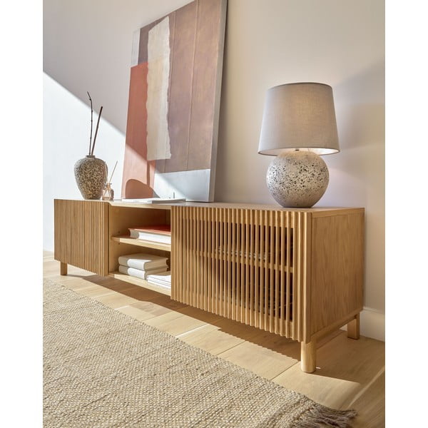 Tammedekooriga telerilaud Beyla - Kave Home-image-3