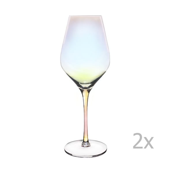 2 valge veini klaaside komplekt, 500 ml Luster - Orion