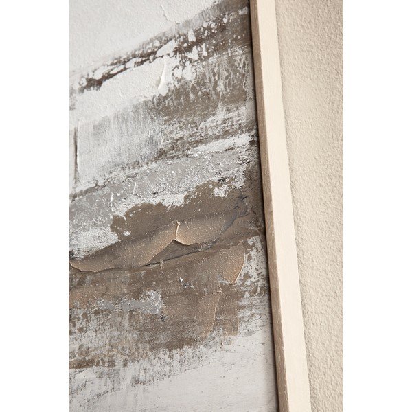 Käsitsimaalitud detailidega lõuendimaal raamiga, 85x85 cm Bold – Bizzotto-image-2