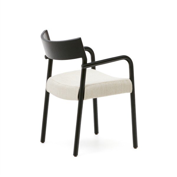 Must-beež söögitool Falconera - Kave Home-image-4