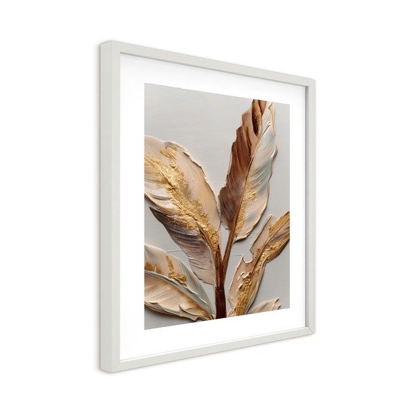 Trükitud pilt raamiga 40x50 cm Golden Strelitzia - Styler-image-4