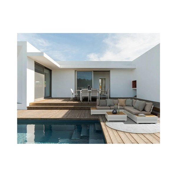 Valge metallist aiatool Heta - Bizzotto-image-4