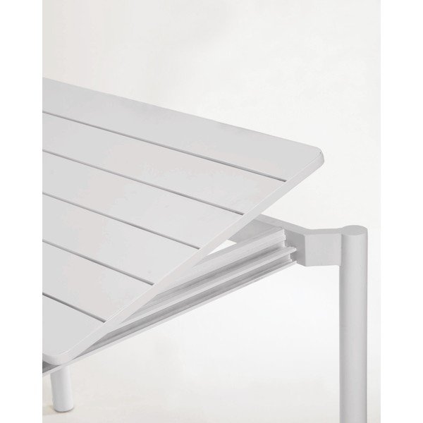 Alumiiniumist aia söögilaud 90x140 cm Zaltana - Kave Home-image-4