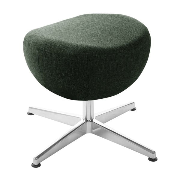Tmavě zelená otočná stolička/podnožka My Pop Design Indiana