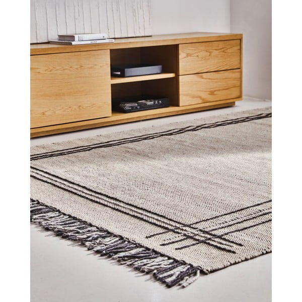 Helepruun villane vaip 160x230 cm Eneo - Kave Home-image-3