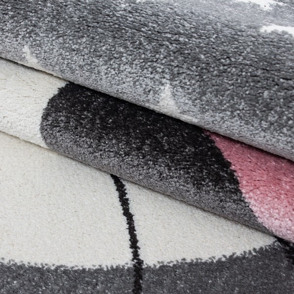 Roosa-hall laste vaip 80x150 cm Kids - Ayyildiz Carpets-image-2