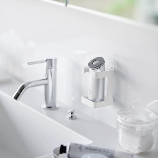 Valge metall nahahooldusseadme hoidik Film Hook – YAMAZAKI-image-4