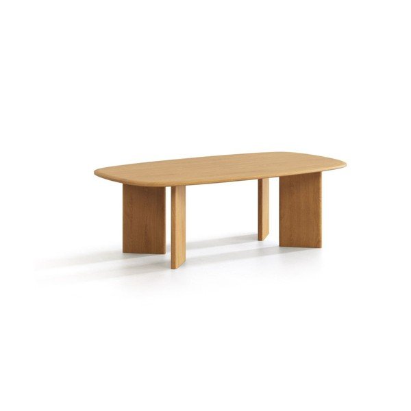 Naturaalsest tammepuidust kohvilaud 60x120 cm Charlotte - Micadoni