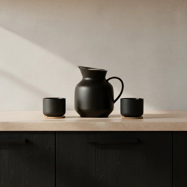 Must plastist termoskann 1 l Amphora - Stelton-image-2