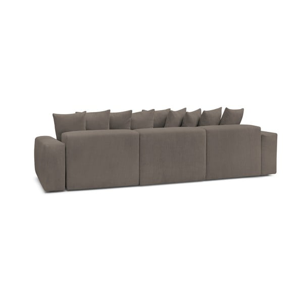 Hallikaspruun velvetist nurgadiivan Voltaire - Bobochic Paris-image-4