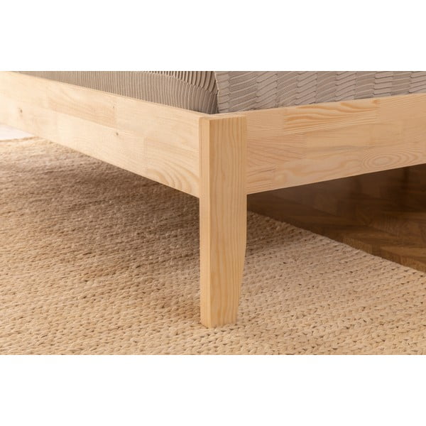 Naturaalset värvi kuusepuidust kaheinimesevoodi 90x200 cm Galaksi - Kalune Design-image-2