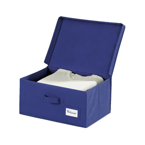 Modrý úložný box Wenko Ocean, délka 39 cm-image-1