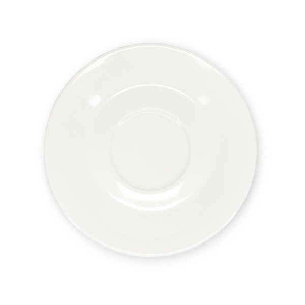 Valge portselanist alustass ø 15,5 cm Barista - BonBistro