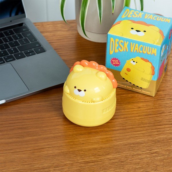 Kollane metallist/plastist lauatolmuimeja Lion - Rex London-image-1
