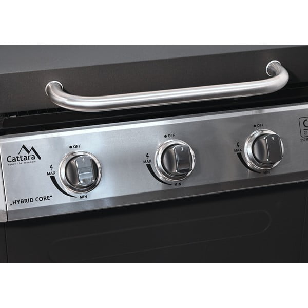 Gaasi- ja söegrill Hybrid Core - Cattara-image-4