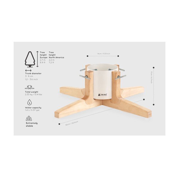 Jõulupuu statiiv Rustic - Tree Nest-image-2